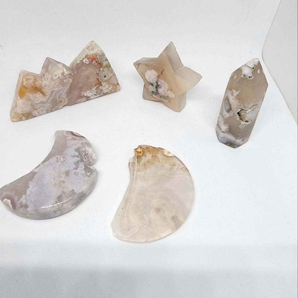 Flower Agate Collection 1